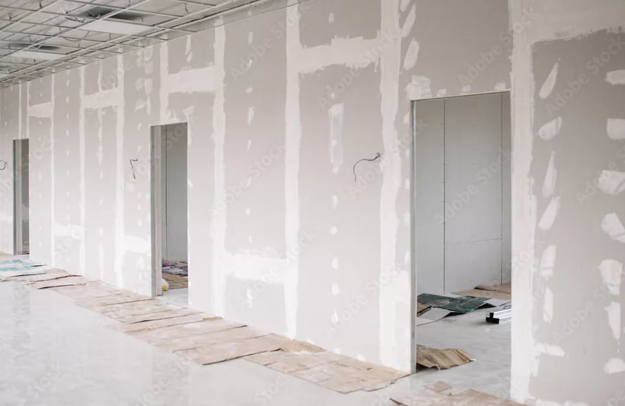 Gyprocwerken wanden en plafond